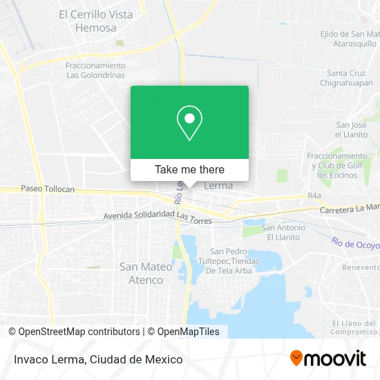 Invaco Lerma map