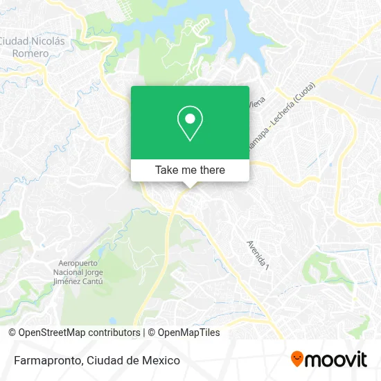 Farmapronto map