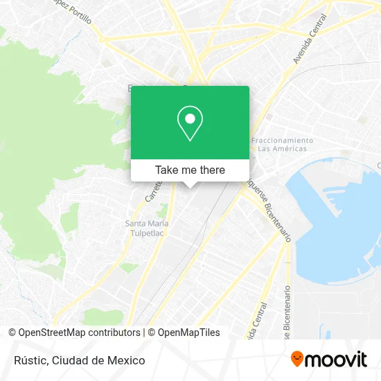Rústic map