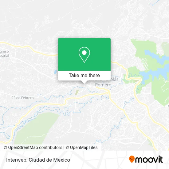 Interweb map