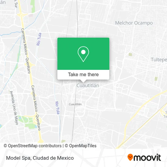 Model Spa map