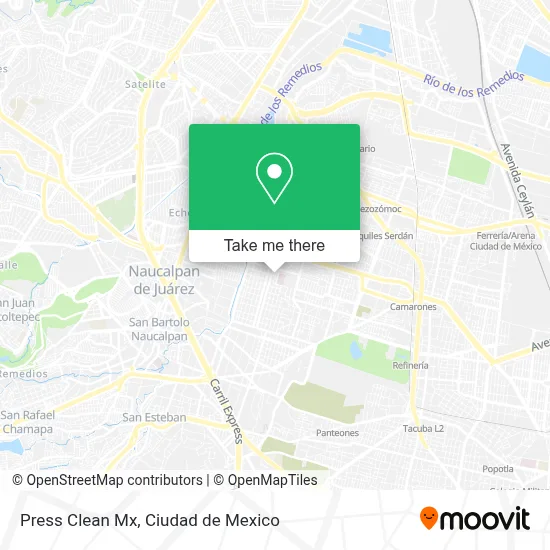 Press Clean Mx map