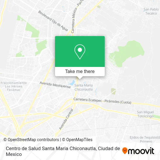 Centro de Salud Santa Maria Chiconautla map