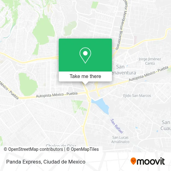 Panda Express map