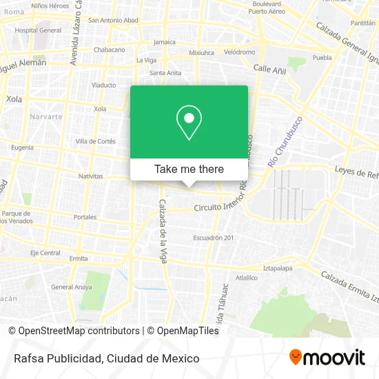 Rafsa Publicidad map