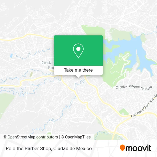 Rolo the  Barber Shop map