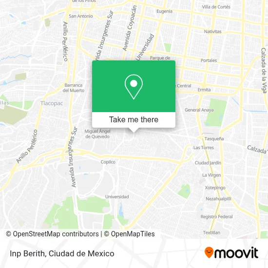 Inp Berith map