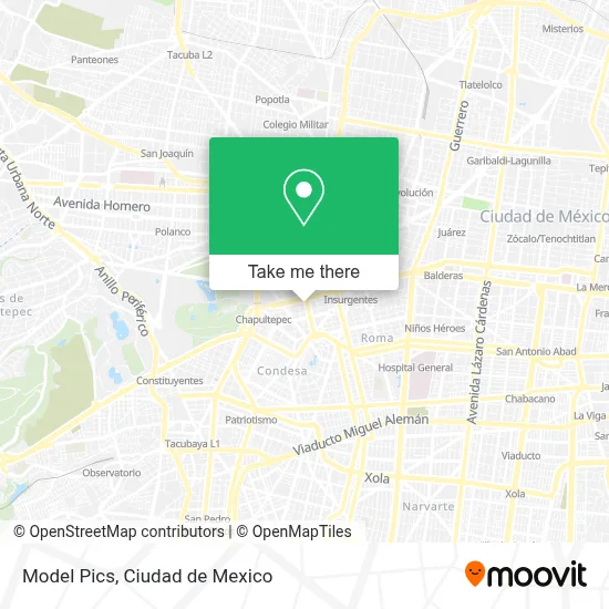 Model Pics map