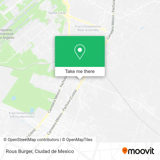 Rous Burger map