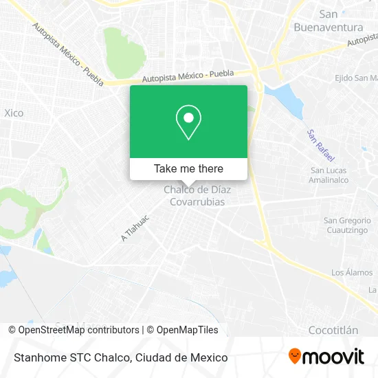 Stanhome STC Chalco map