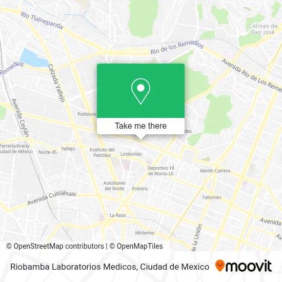 Riobamba Laboratorios Medicos map