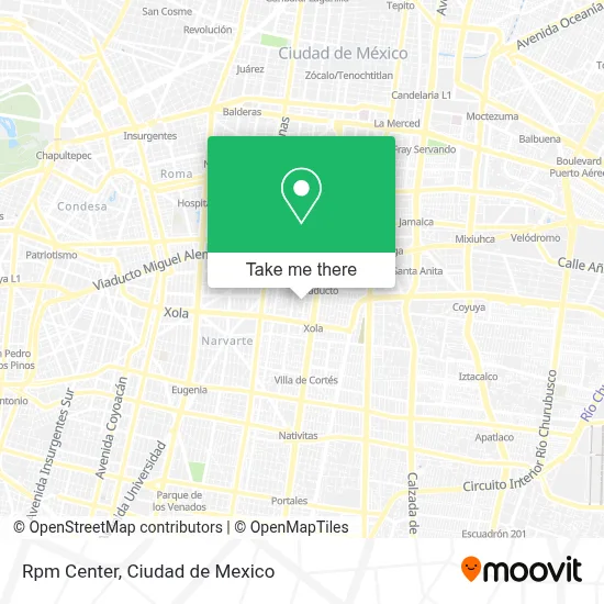 Rpm Center map