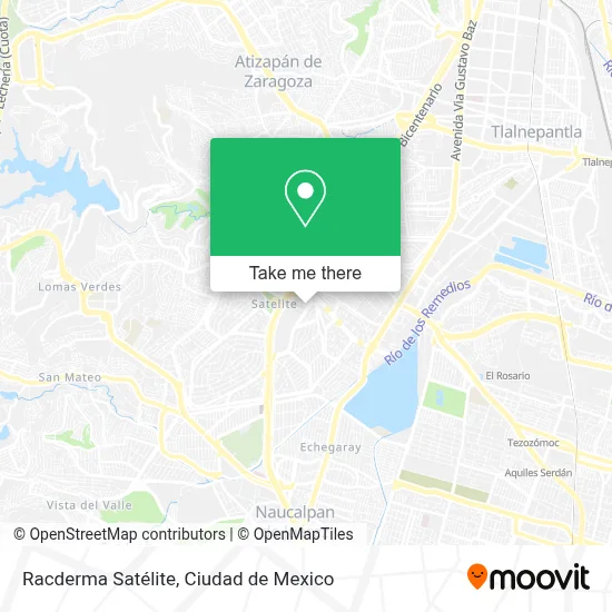 Racderma Satélite map