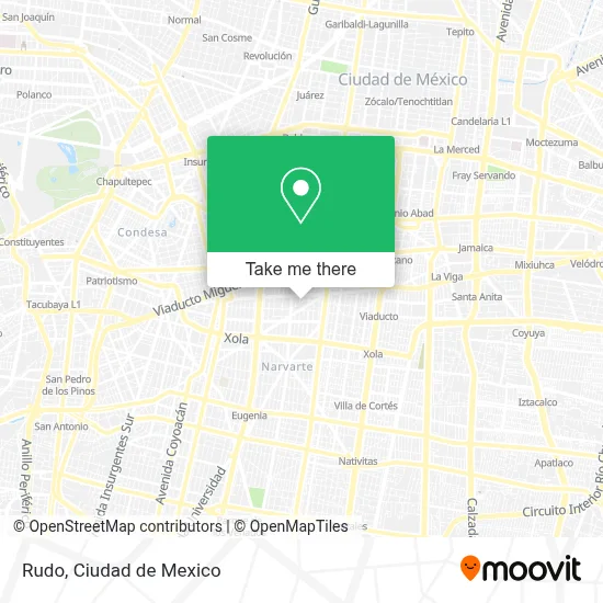 Rudo map