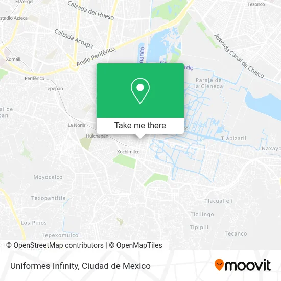 Uniformes Infinity map