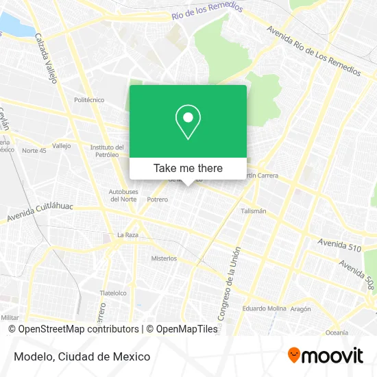 Modelo map