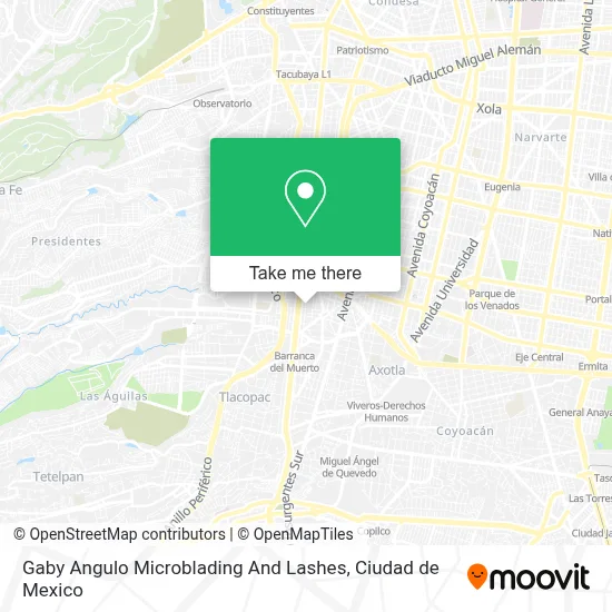 Gaby Angulo Microblading And Lashes map