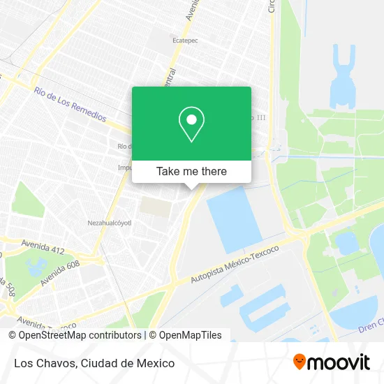 Los Chavos map