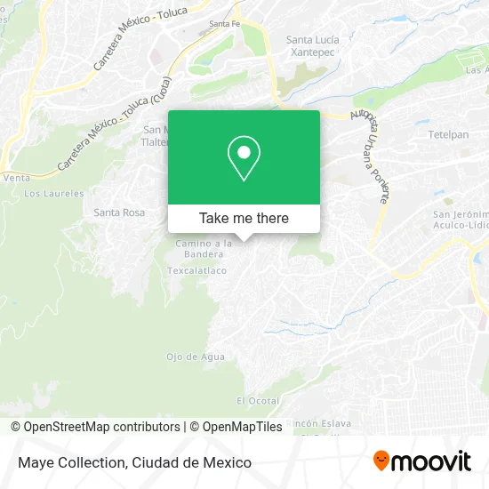 Maye Collection map