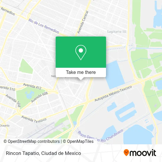 Rincon Tapatio map