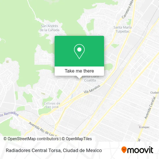 Radiadores Central Torsa map