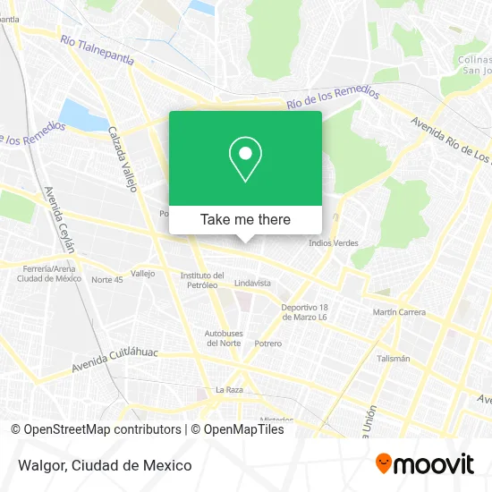 Walgor map