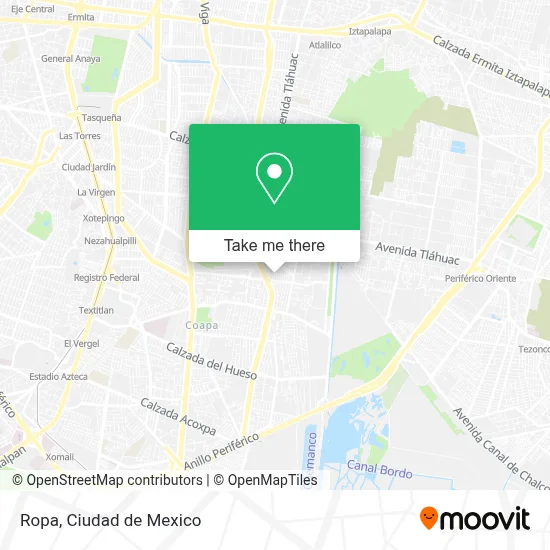 Ropa map