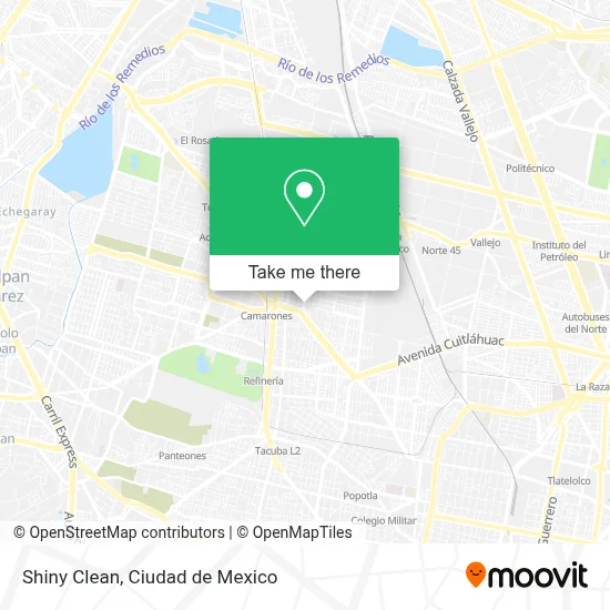 Shiny Clean map