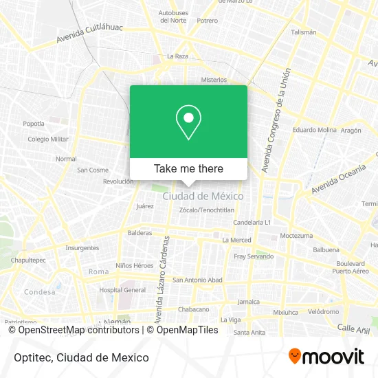 Optitec map