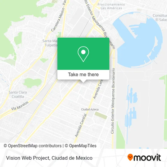 Vision Web Project map