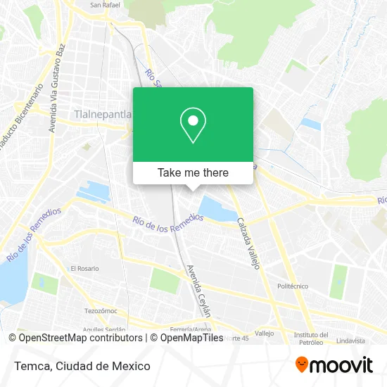 Temca map