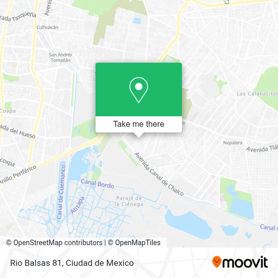 Rio Balsas 81 map