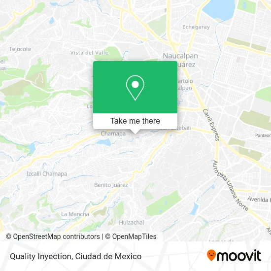 Quality Inyection map