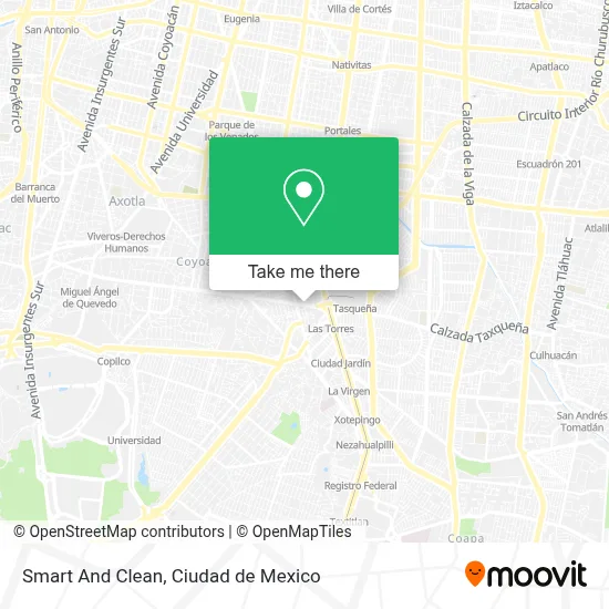 Smart And Clean map
