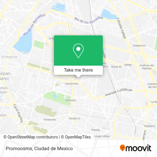 Promoosmx map