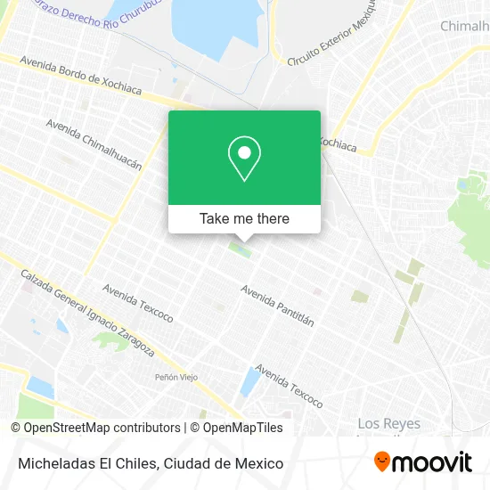 Micheladas El Chiles map
