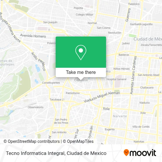 Tecno Informatica Integral map