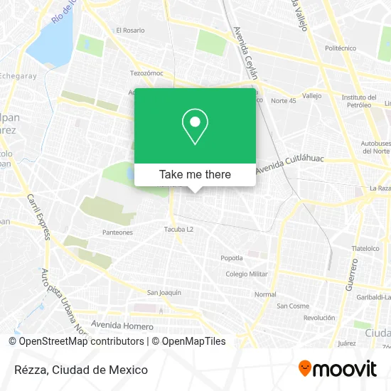 Rézza map