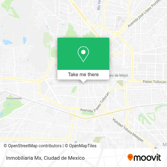 Inmobiliaria Mx map