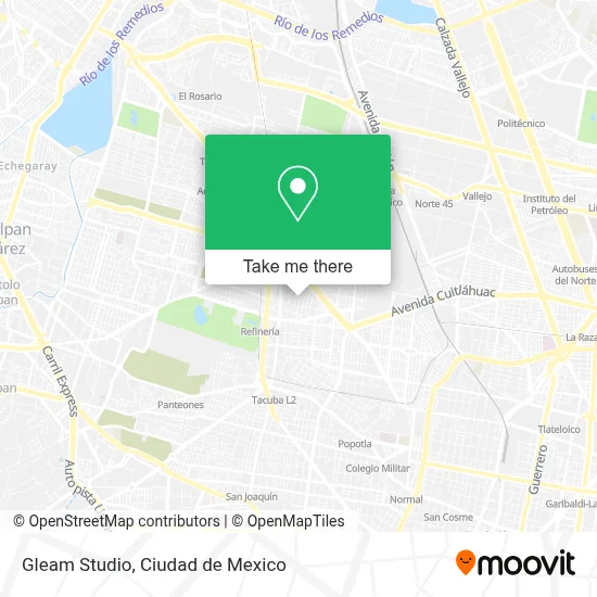 Gleam Studio map