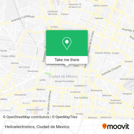 Helioelectronics map