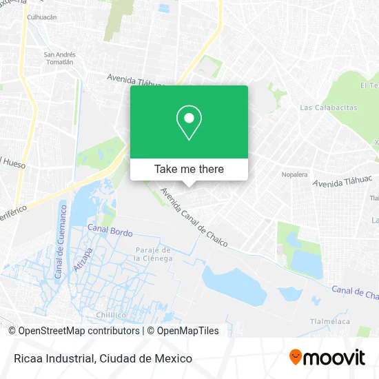 Ricaa Industrial map