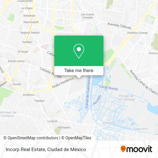 Incorp Real Estate map