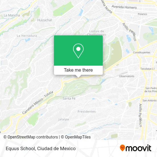 Equus School map