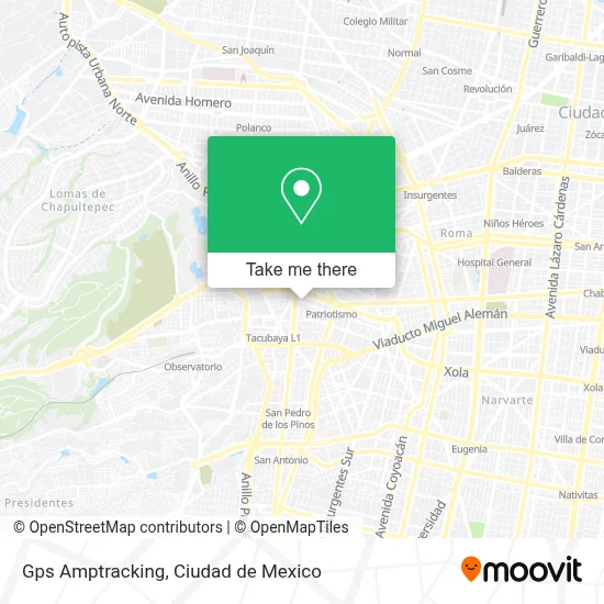 Gps Amptracking map