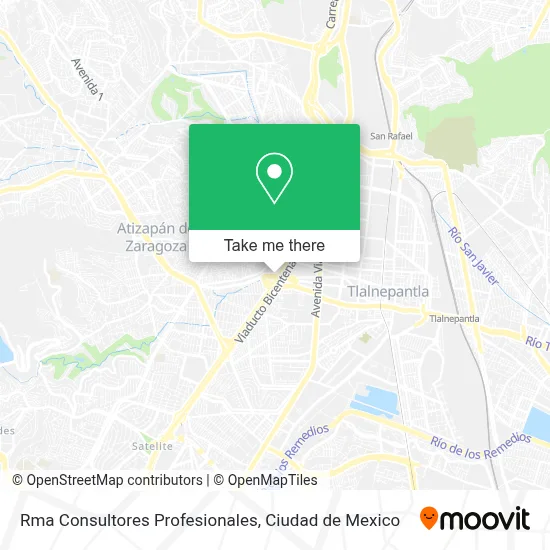 Rma Consultores Profesionales map