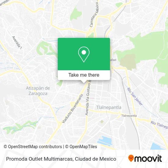 Promoda Outlet Multimarcas map