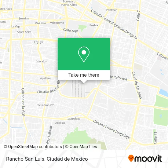 Rancho San Luis map