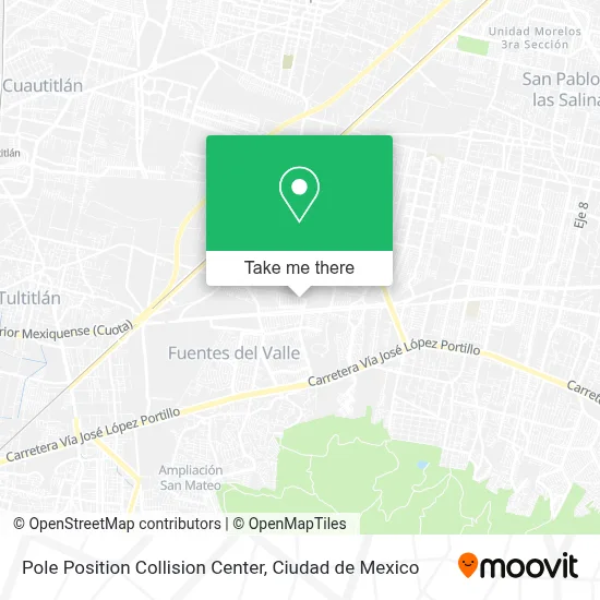Pole Position Collision Center map
