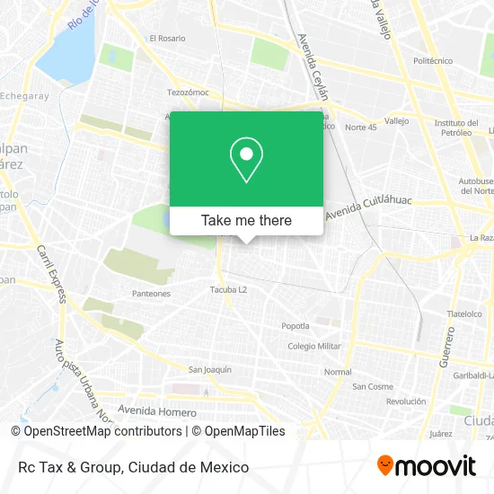 Rc Tax & Group map